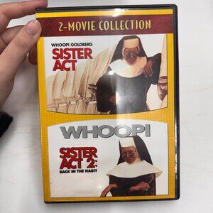 Sister Act and Sister Act 2 [DVD] Disc Tested, Working